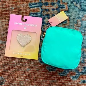 Stoney Clover Lane x Target Mini Pouch and Heart Patch Bundle